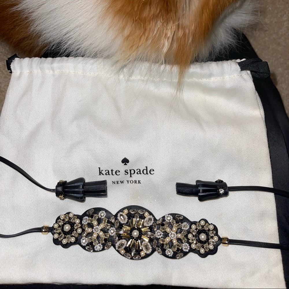 Kate spade belt/ choker/ headband